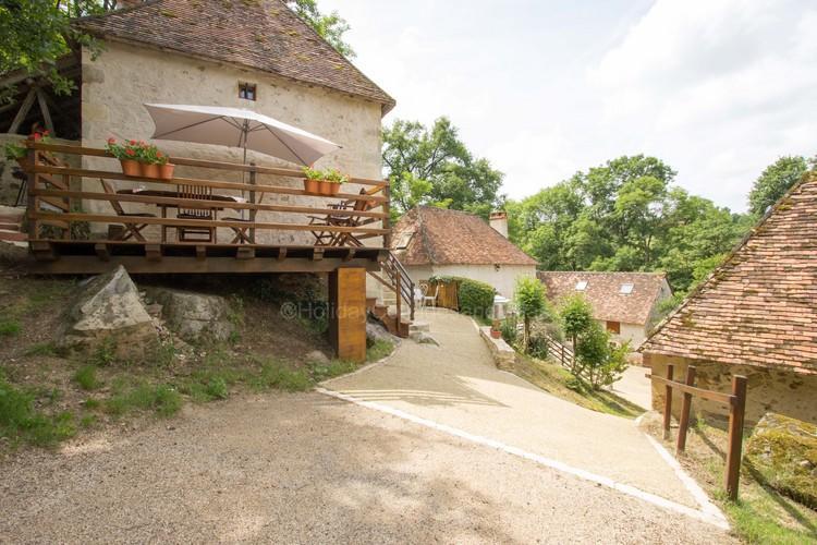 Le Moulin Du Cluzeau Villa Thollet Exterior photo